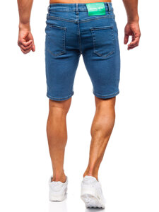 Herr Jeansshorts Marinblå Bolf 0736