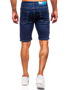 Herr Jeansshorts Marinblå Bolf 0766