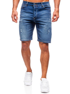 Herr Jeansshorts Marinblå Bolf 5819