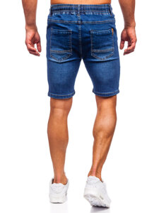 Herr Jeansshorts Marinblå Bolf 9328