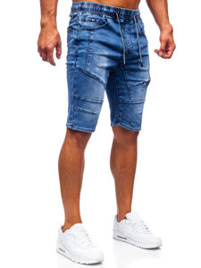 Herr Jeansshorts Marinblå Bolf KG3600-3