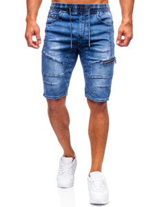 Herr Jeansshorts Marinblå Bolf KG3600-3