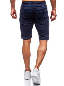 Herr Jeansshorts Marinblå Bolf KG3723