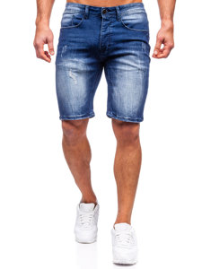 Herr Jeansshorts Marinblå Bolf MP0044B