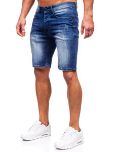 Herr Jeansshorts Marinblå Bolf MP0044B