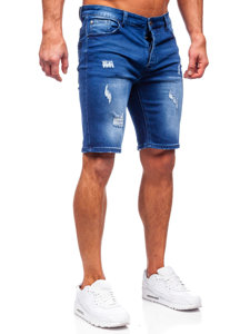 Herr Jeansshorts Marinblå Bolf MP0061BS