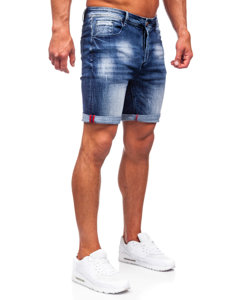 Herr Jeansshorts Marinblå Bolf MP0261B