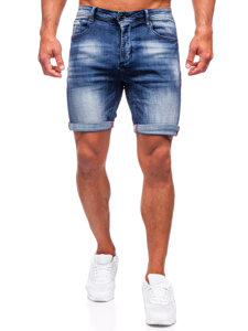 Herr Jeansshorts Marinblå Bolf MP0261B