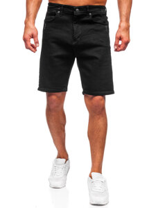 Herr Jeansshorts Svart Bolf 0628