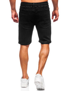 Herr Jeansshorts Svart Bolf 8109