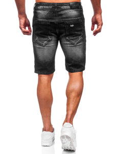 Herr Jeansshorts Svart Bolf MP0042N