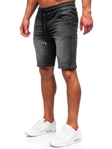 Herr Jeansshorts Svart Bolf MP0276N