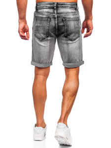 Herr Jeansshorts Svart Bolf NG60392