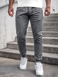 Herr Jogger Sweatpants Antrazitgrå Bolf JX5007A