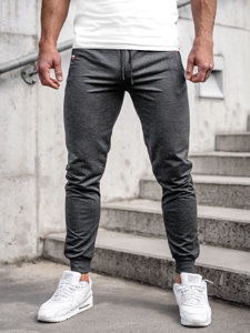 Herr Jogger Sweatpants Grafitgrå Bolf JX5001A