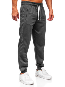 Herr Jogger-sweatpants Antracitgrå Bolf JX6355