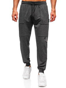 Herr Jogger-sweatpants Antracitgrå Bolf JX6365