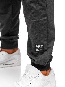 Herr Jogger-sweatpants Grafitgrå Bolf JX6355