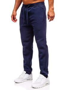 Herr Jogger-sweatpants Marinblå Bolf MS002