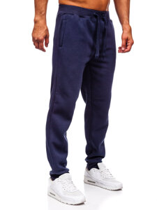 Herr Jogger-sweatpants Marinblå Bolf MS002