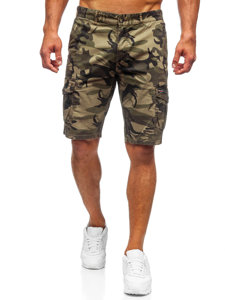 Herr Militära Cargoshorts Kaki Bolf 6713