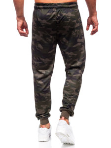 Herr Militära Joggers Mörkgrön Bolf JX6185