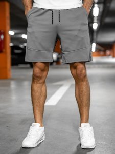 Herr Mjukisshorts Grå Bolf KS2601