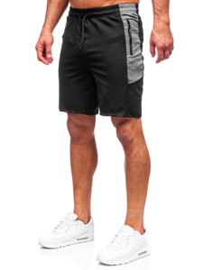 Herr Mjukisshorts Svart Bolf 68026