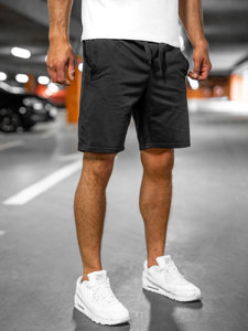 Herr Shorts Svart Bolf K10003B