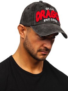 Herr Snapback Keps Svart Bolf CZ62