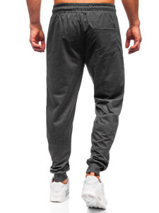 Herr Sweatpants Antracitgrå Bolf JX6333