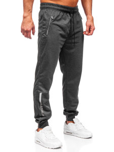 Herr Sweatpants Antracitgrå Bolf JX6338