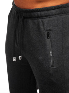 Herr Sweatpants Antracitgrå Bolf JX6600