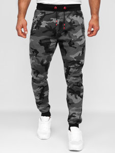 Herr Sweatpants Camo-Grafitgrå Bolf KZ15B