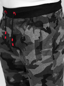 Herr Sweatpants Camo-Grafitgrå Bolf KZ15B