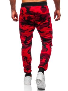 Herr Sweatpants Camo-Röd Bolf KZ15