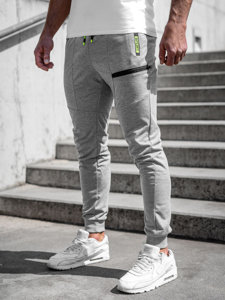 Herr Sweatpants Grå Bolf K10353