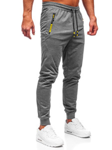 Herr Sweatpants Grafitgrå Bolf K10350