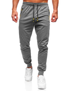 Herr Sweatpants Grafitgrå Bolf K10350