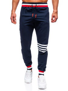 Herr Sweatpants Marinblå Bolf 7033