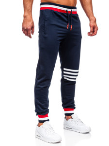 Herr Sweatpants Marinblå Bolf 7033