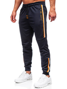 Herr Sweatpants Marinblå Bolf K10336