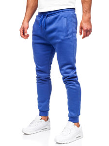 Herr Sweatpants Mörkblå Bolf CK01