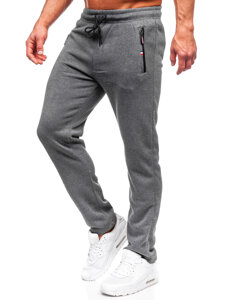 Herr Sweatpants Oversize Grå Bolf JX6261