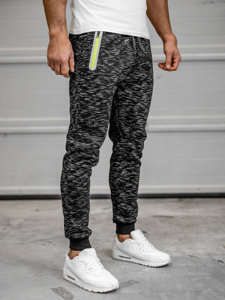 Herr Sweatpants Svart Bolf 55037