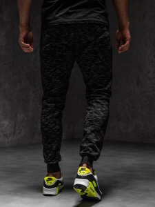 Herr Sweatpants Svart Bolf 55037A1