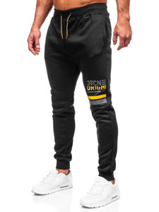 Herr Sweatpants Svart Bolf AM108