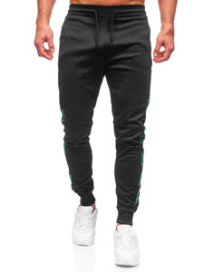 Herr Sweatpants Svart Bolf HL9161