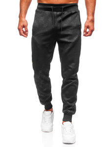 Herr Sweatpants Svart Bolf HM386