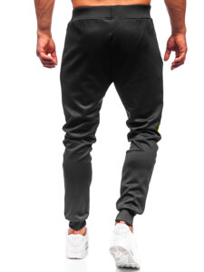 Herr Sweatpants Svart Bolf K10122